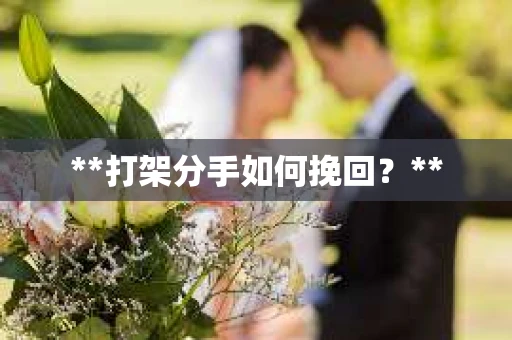 **打架分手如何挽回？**