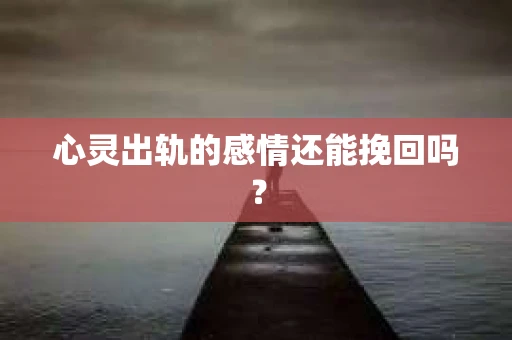 心灵出轨的感情还能挽回吗？