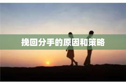 挽回分手的原因和策略
