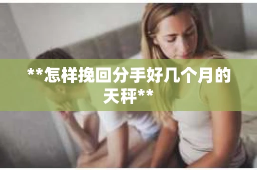 **怎样挽回分手好几个月的天秤**