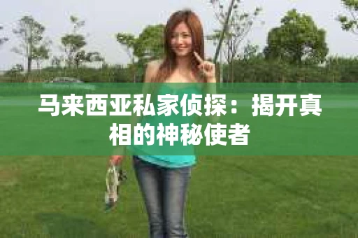马来西亚私家侦探：揭开真相的神秘使者
