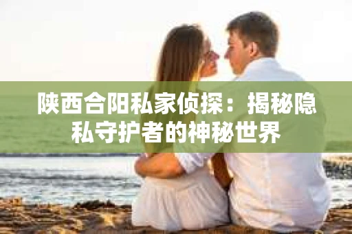 陕西合阳私家侦探：揭秘隐私守护者的神秘世界
