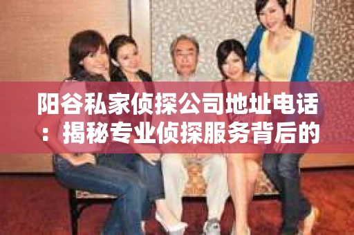 阳谷私家侦探公司地址电话：揭秘专业侦探服务背后的故事