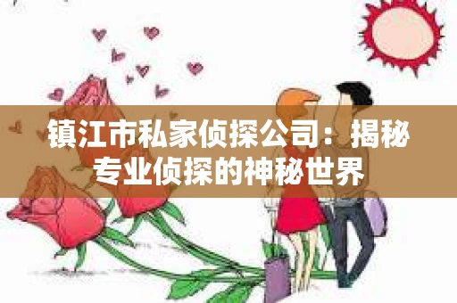 镇江市私家侦探公司：揭秘专业侦探的神秘世界