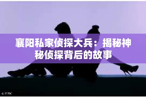 襄阳私家侦探大兵：揭秘神秘侦探背后的故事