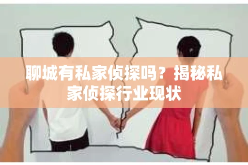 聊城有私家侦探吗？揭秘私家侦探行业现状