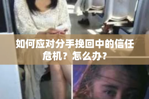 如何应对分手挽回中的信任危机?怎么办? 如何应对分手挽回中的信任危机?怎么办?