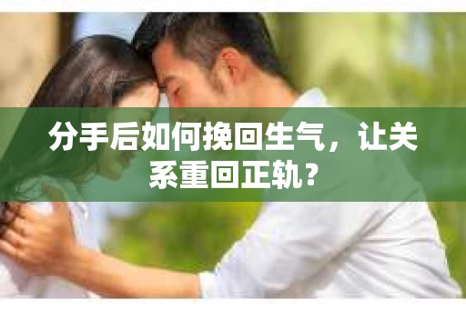 分手后如何挽回生气，让关系重回正轨？