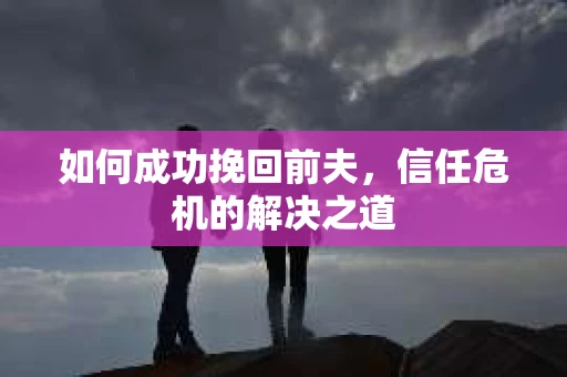 如何成功挽回前夫,信任危机的解决之道 如何成功挽回前夫,信任危机的解决之道