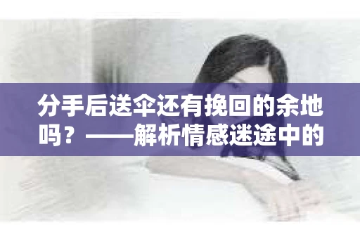 分手后送伞还有挽回的余地吗?——解析情感迷途中的决策 分手后送伞还有挽回的余地吗?——解析情感迷途中的决策