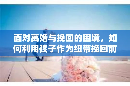 面对离婚与挽回的困境，如何利用孩子作为纽带挽回前夫的技巧？