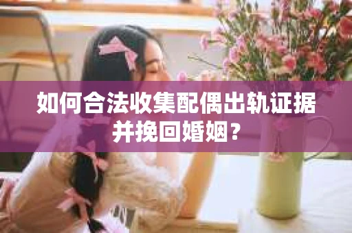 如何合法收集配偶出轨证据并挽回婚姻? 如何合法收集配偶出轨证据并挽回婚姻?