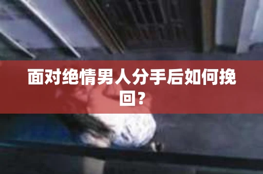 面对绝情男人分手后如何挽回？
